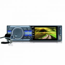 AUTO RÁDIO MP3 COM ENTRADAS USB-SD, TELA LCD 3” E CÂMERA TRASEIRA